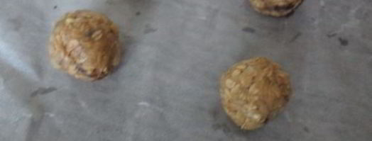 овсяное печенье с шоколадом. Шаг 3