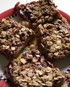 Овсяное печенье с вареньем