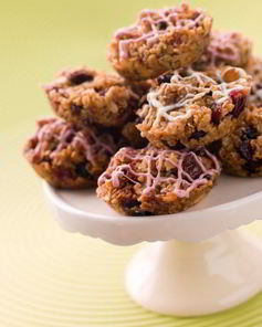 Овсяное печенье с вишней