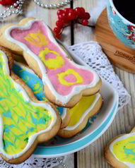 Новогоднее печенье