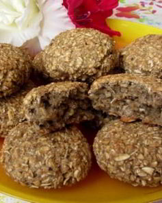 Печенье из банана и геркулеса