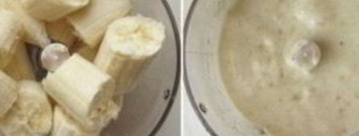 печенье из банана и геркулеса. Шаг 2