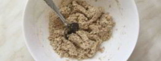 печенье из банана и геркулеса. Шаг 4