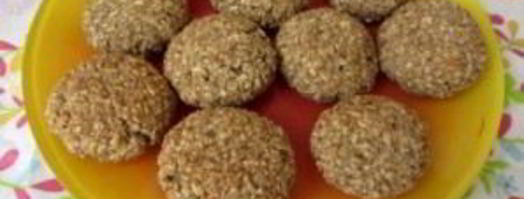 печенье из банана и геркулеса. Шаг 6