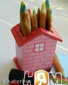 Печенье-карандаши