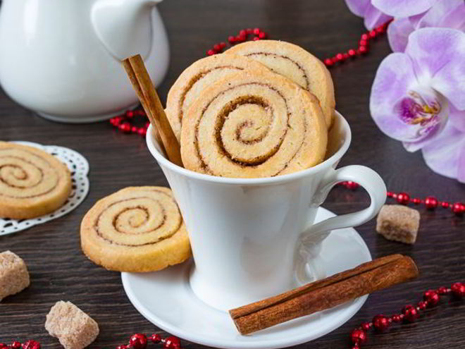 Рецепт печенья коричные спиральки