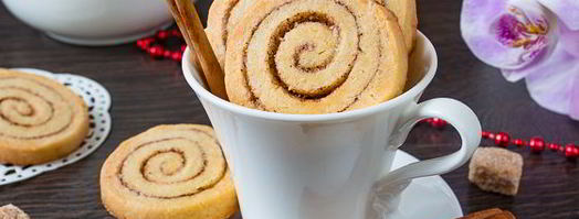 печенье коричные спиральки. Шаг 12