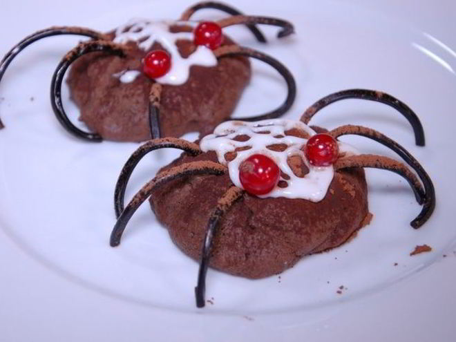 Рецепт печенья паучки