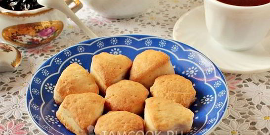 Печенье постное на рассоле