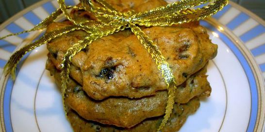 Печенье с черносливом и инжиром