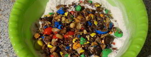 печенье с драже m&m. Шаг 4