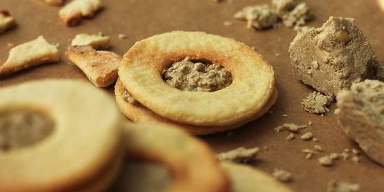 Печенье с халвой