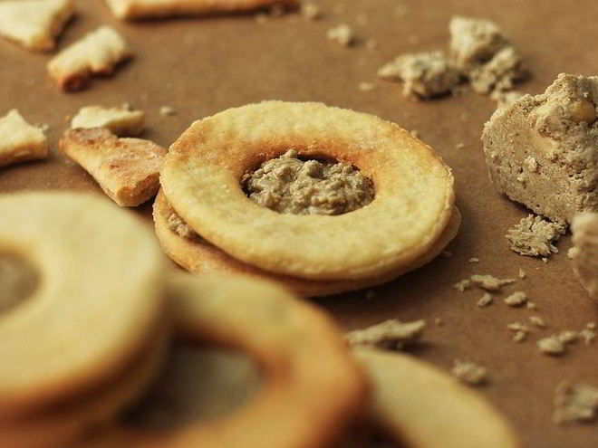 Рецепт печенья с халвой