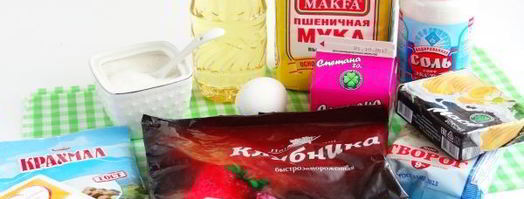 печенье с клубникой. Шаг 3