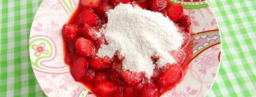 печенье с клубникой. Шаг 17