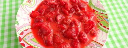 печенье с клубникой. Шаг 18