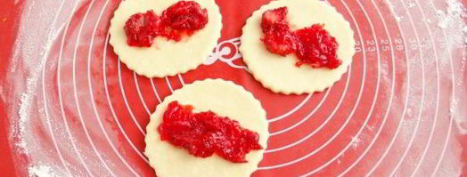 печенье с клубникой. Шаг 22
