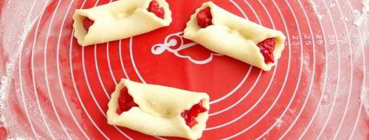 печенье с клубникой. Шаг 23