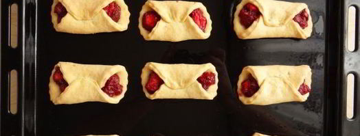 печенье с клубникой. Шаг 25