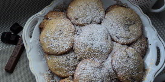 Печенье с шоколадом