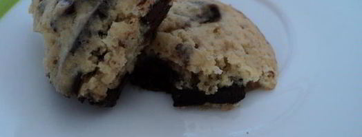 печенье с шоколадом. Шаг 9