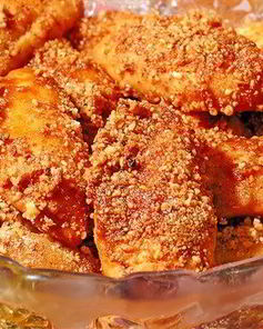 Печенье с засахаренным имбирем