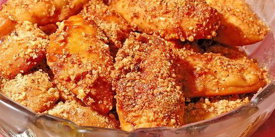 Печенье с засахаренным имбирем