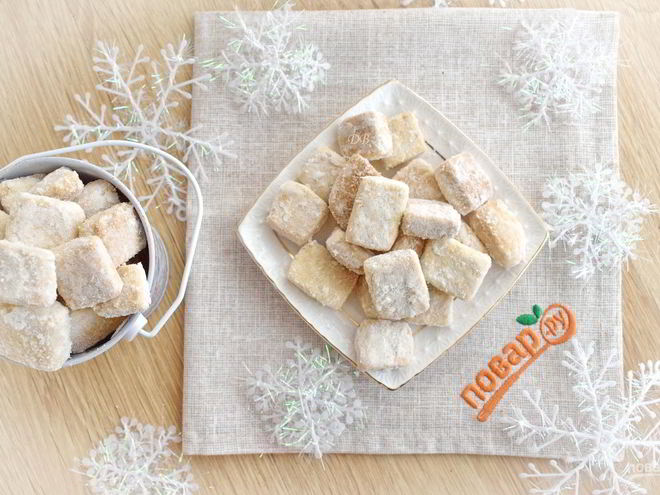 Рецепт печенья снежинка