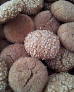 Печенье со вкусом халвы и корицы