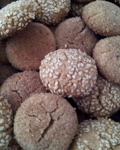 Печенье со вкусом халвы и корицы