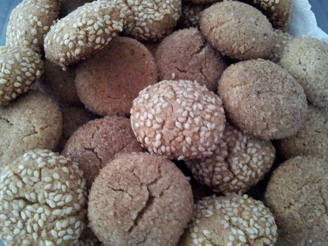 Рецепт печенья со вкусом халвы и корицы