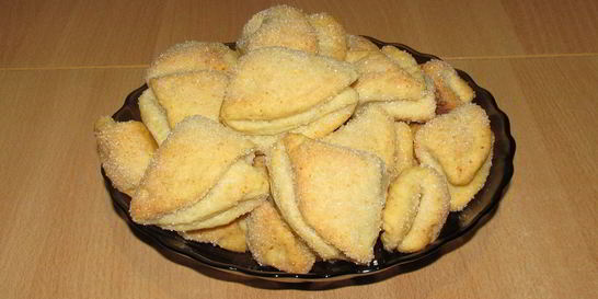 Печенье Творожные треугольники