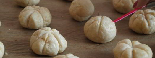 печенье тыковки для хеллоуина. Шаг 2