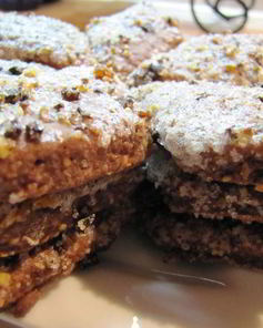 Печенье Звездная ночь, на яблоке и банане