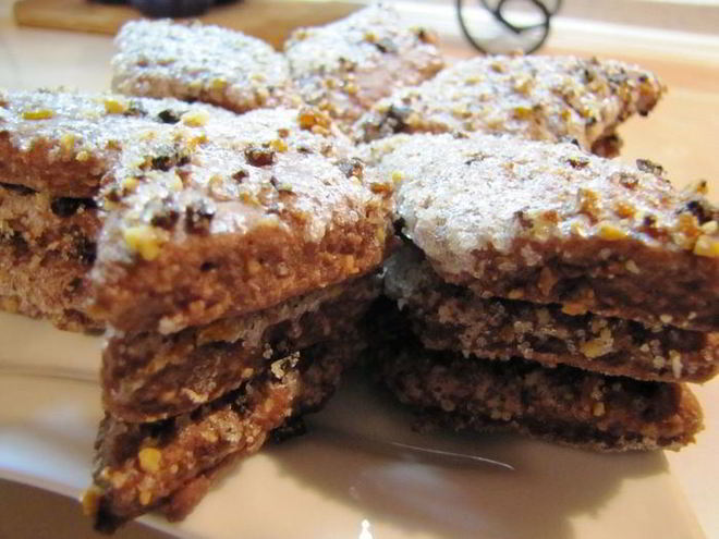 Рецепт печенья звездная ночь, на яблоке и банане