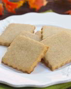 Песочное печенье с корицей