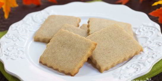 Песочное печенье с корицей