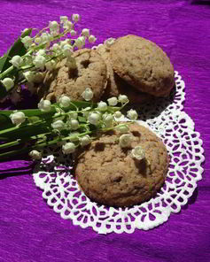 Песочное печенье с шоколадом на крахмале