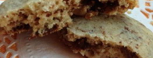 песочное печенье с шоколадом на крахмале. Шаг 7