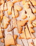 Песочное сахарное печенье