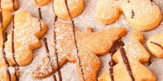 Песочное сахарное печенье