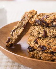 Постное печенье с сухофруктами