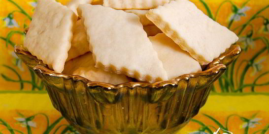 Постное рассыпчатое печенье