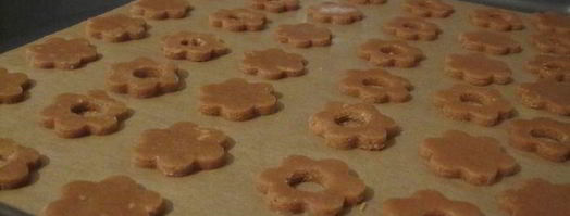 шоколадно-арахисовое печенье с кремом. Шаг 14