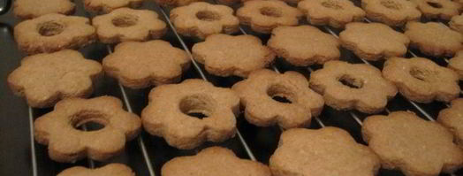 шоколадно-арахисовое печенье с кремом. Шаг 15