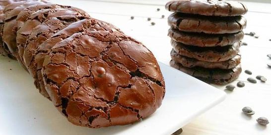 Шоколадное печенье без муки