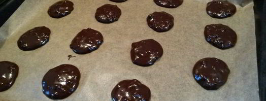 шоколадное печенье без муки. Шаг 4