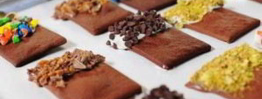 шоколадное печенье с начинками на выбор. Шаг 4