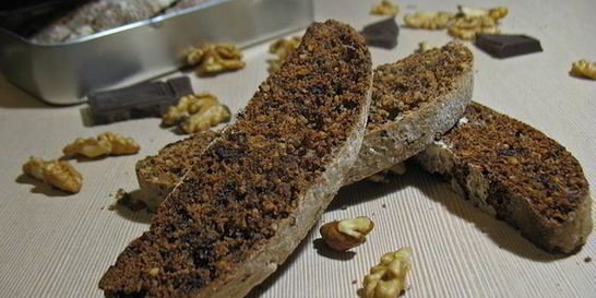 Шоколадные бискотти