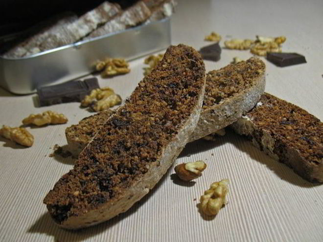 Рецепт шоколадных бискотти